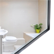36  Glossy Black Aluminum Framed Rectangle Bathroom Wall Vanity Mirror