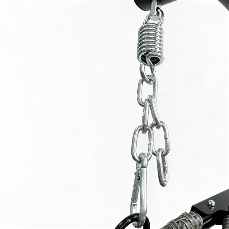 Brown Wicker / Rattan  Double Hanging Egg Chair with Stand and Cushion