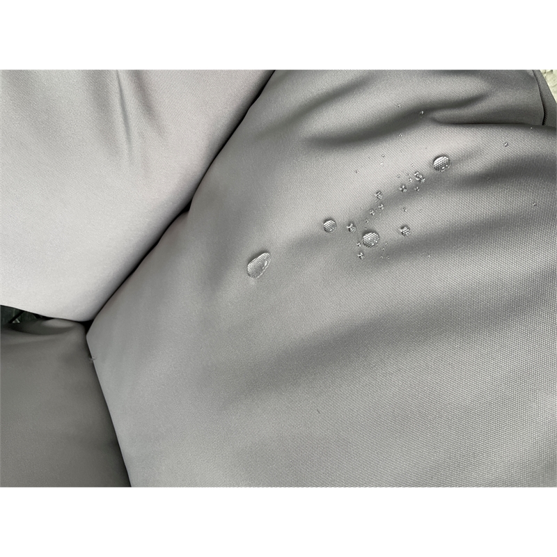 Gray Wicker / Rattan Double Hanging Egg Chair with Stand and Cushion Loveseat