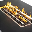 Charcoal Concrete Propane/Natural Gas Fire Pit Table Outdoor