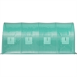 14.8ft Green Steel Walk-in Tunnel Greenhouse with 8 Roll up Windows