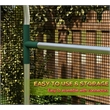 Black Steel Galvanized Crop Cage Plant Protection Tent with Zippered Door