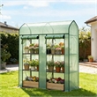 Green Steel Spacious Portable Mini Greenhouse