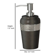 Oil Brushed Bronze Stainless Steel Soap Dispenser Pump for Bathroom and  Kitchen
