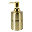 Gold Stainless Steel Soap Dispenser Pump for Bathroom Vanity and  Kitchen Sink