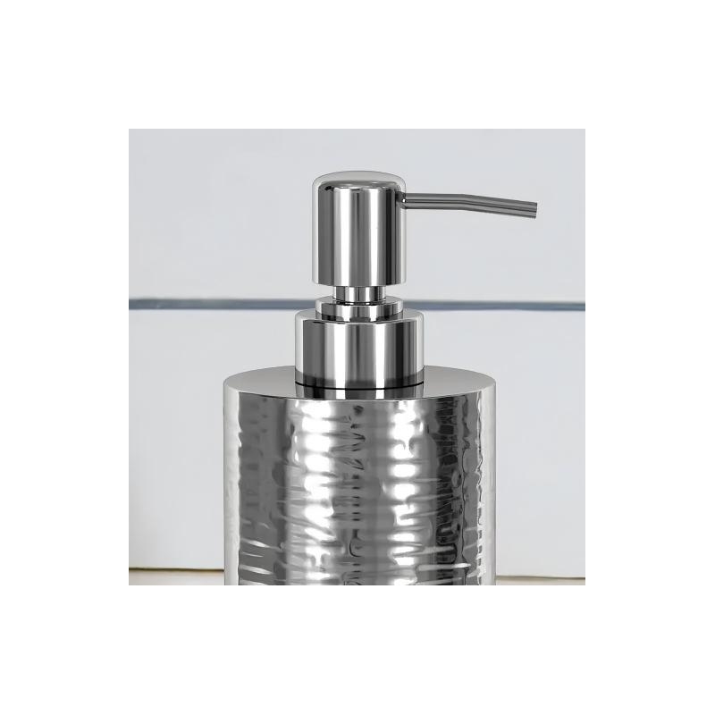 Gray Stainless Steel Liquid Soap Dispenser Pump for Bathroom and  Kitchen Sink