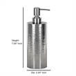 Gray Stainless Steel Liquid Soap Dispenser Pump for Bathroom and  Kitchen Sink