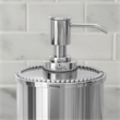 Gray Stainless Steel Liquid Soap Dispenser Pump for Bathroom and  Kitchen Sink