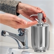 Gray Stainless Steel Liquid Soap Dispenser Pump for Bathroom and  Kitchen Sink