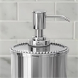 Gray Stainless Steel Liquid Soap Dispenser Pump for Bathroom and  Kitchen Sink