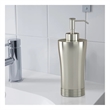 Pewter Stainless Steel Liquid Soap Dispenser Pump for Bathroom and Kitchen Sink