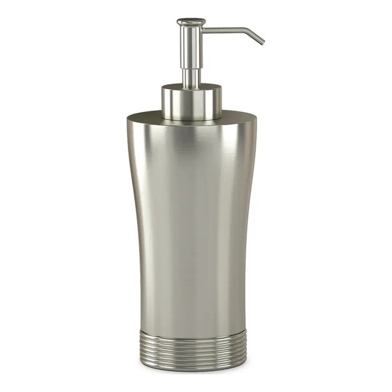 Pewter Stainless Steel Liquid Soap Dispenser Pump for Bathroom and Kitchen Sink