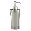 Pewter Stainless Steel Liquid Soap Dispenser Pump for Bathroom and Kitchen Sink