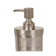 Pewter Stainless Steel Soap Dispenser Pump Bottle for Bathroom and  Kitchen Sink
