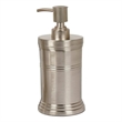 Pewter Stainless Steel Soap Dispenser Pump Bottle for Bathroom and  Kitchen Sink