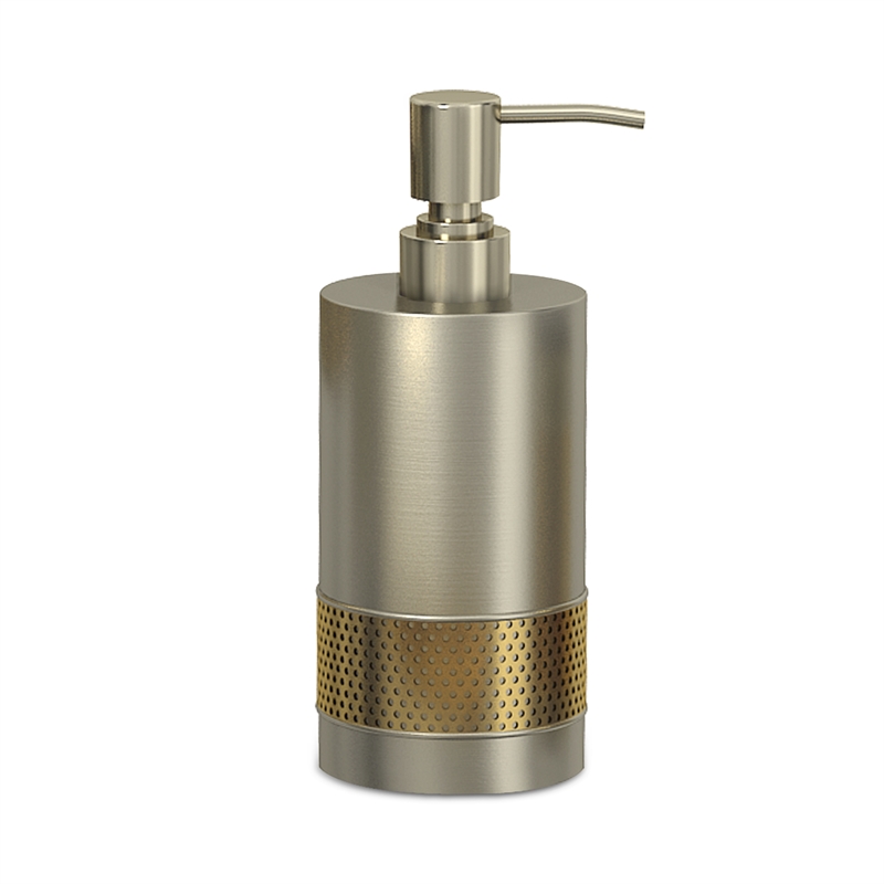 Gold Stainless Steel Liquid Soap Dispenser Pump for Bathroom and  Kitchen Sink