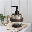 Oil Brushed Bronze Resin Soap Dispenser for Bathroom Vanity and  Kitchen Sink