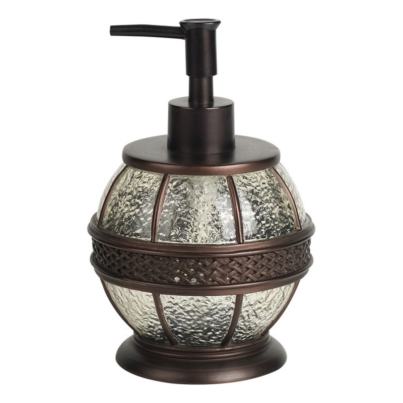 Oil Brushed Bronze Resin Soap Dispenser for Bathroom Vanity and  Kitchen Sink