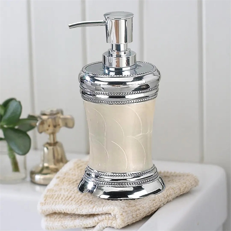 Chrome Stainless Steel Soap Dispenser Pump for Bathroom Vanity and  Kitchen Sink