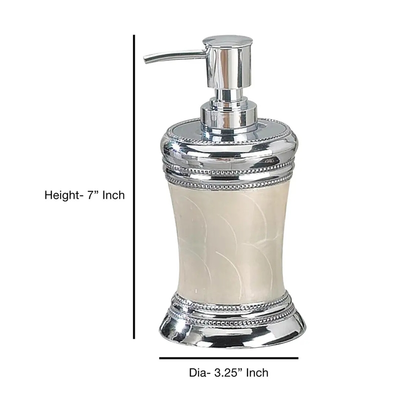 Chrome Stainless Steel Soap Dispenser Pump for Bathroom Vanity and  Kitchen Sink