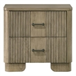 Antique Oak Nightstand Solid Wood Bedside Table