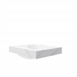 30  White Ceramic Vanity Countertop with Undermount Basin top