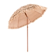 6ft Hawaiian Style Thatched Patio Umbrella with Tilt Natural Polypropylene