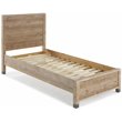 Camaflexi Baja Solid Wood Twin Platform Bed in Barnwood