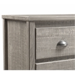Camaflexi Baja Solid Wood 5-Drawer Bedroom Chest in Driftwood Gray