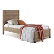 Camaflexi Baja Solid Wood King Platform Bed in Barnwood