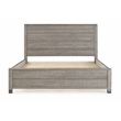 Camaflexi Baja Solid Wood King Platform Bed in Driftwood Gray