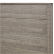Camaflexi Baja Solid Wood King Platform Bed in Driftwood Gray