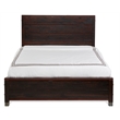 Camaflexi Baja Solid Wood King Platform Bed in Walnut