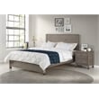 Camaflexi Baja Solid Wood Queen Platform Bed in Driftwood Gray