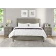 Camaflexi Baja Solid Wood Queen Platform Bed in Driftwood Gray