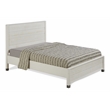 Camaflexi Baja Solid Wood Queen Platform Bed in Shabby White