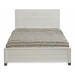 Camaflexi Baja Solid Wood Queen Platform Bed in Shabby White