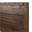 Camaflexi Carmel Solid Wood King Bed in Antique Walnut