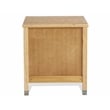 Camaflexi Baja Solid Wood 2-Drawer Nightstand in Barnwood