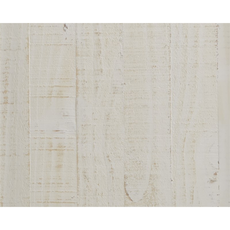 Camaflexi Baja Solid Wood 6-Drawer Bedroom Dresser in Shabby White