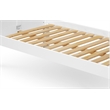 Camaflexi Daybed / Panel Headboard / Solid Wood - Twin Trundle / White - Twin