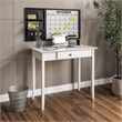 Shaker Writing Desk with One Drawer  - White Finish