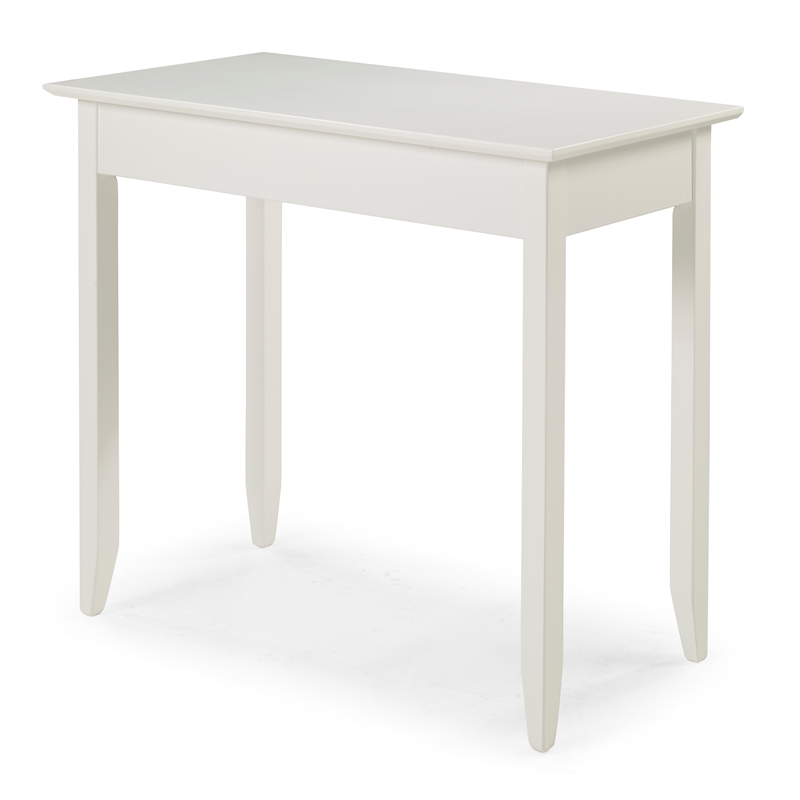 Shaker Style Console Table White Finish