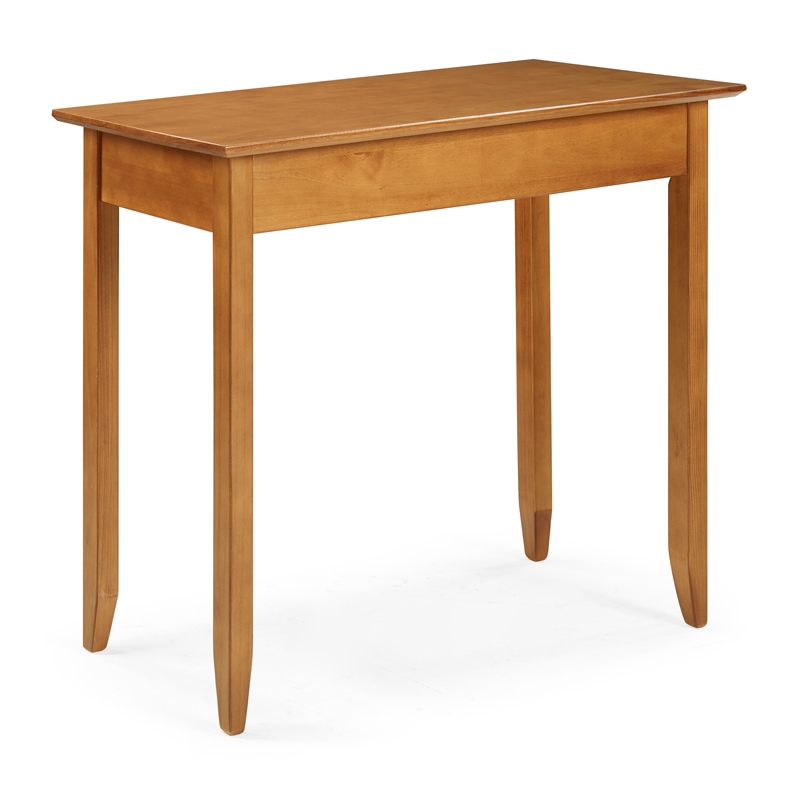 Shaker Style Console Table Cherry Finish