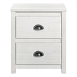 Hampton Solid Wood Nightstand - Coastal White Finish