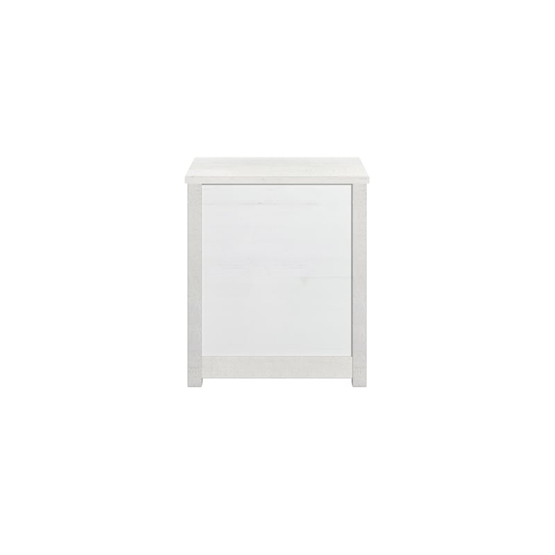 Hampton Solid Wood Nightstand - Coastal White Finish