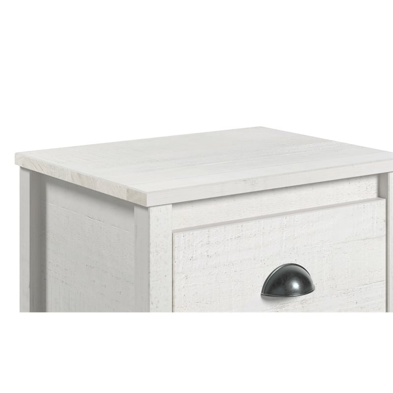 Hampton Solid Wood Nightstand - Coastal White Finish