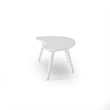 Mid Century Modern Coffee Table - White Finish
