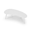 Mid Century Modern Coffee Table - White Finish