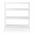 Mid Century Open Shelving Unit - White Finish